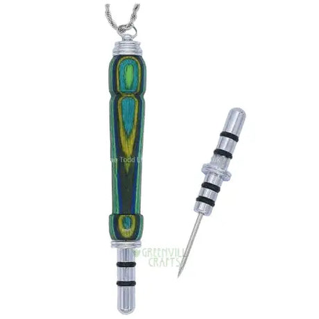 Chrome Seam Ripper Necklace Kit - Rippers plating.
