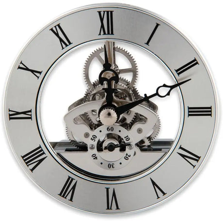 Chrome Skeleton Clock Insert - 86mm - Project Kit - Fast shipping