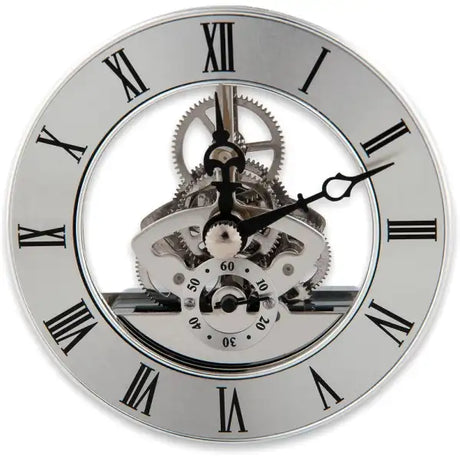 Chrome Skeleton Clock Insert - 86mm - Project Kit N.B. Each kit is supplied as the components only and does not include