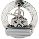 Chrome Skeleton Clock Insert - 86mm - Project Kit N.B. Each kit is supplied as the components only and does not include