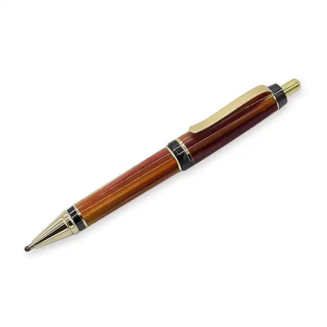 Cigar Click Pen Kit - Gold & Gun Metal - Kits - This model is finished in plating 10mm drill bit pen kit bushings