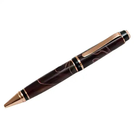 Cigar Pen Kit - Copper & Black - Kits + plating 10mm drill bit & Cigar pen kit bushings required for the kit.