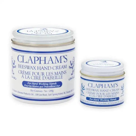 Clapham’s Beeswax Hand Cream 200g - PPE The is rich with ingredients which will soothe and protect your skin whether