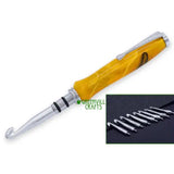 Crochet hook kit sets - Chrome - Project Kit - Fast shipping