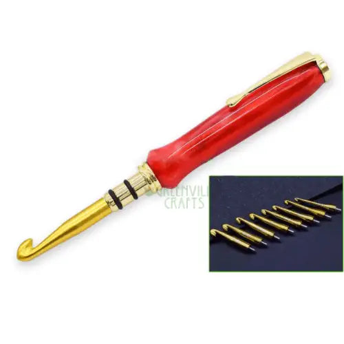 Crochet hook kit sets Gold Project Kit Fast shipping