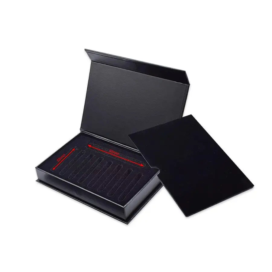 Crochet set box - Black - project kit - Fast shipping