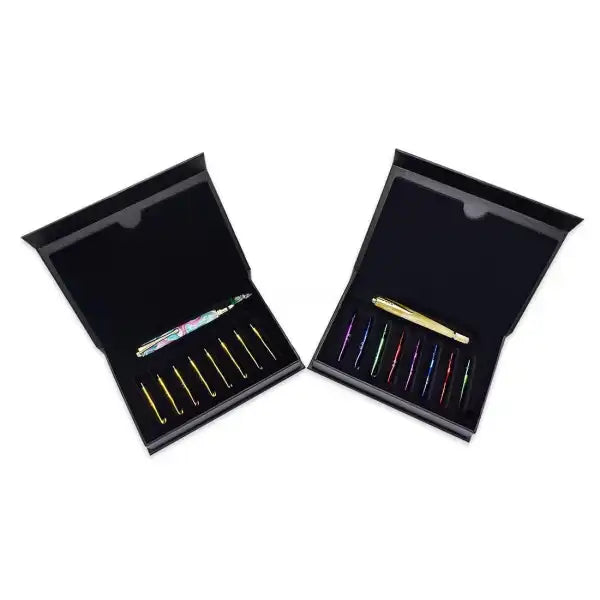 Crochet set box - Black - project kit