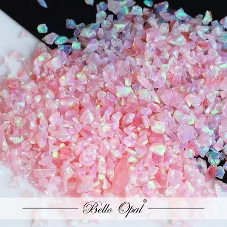 Crushed Opal 1-2mm (1g) - Carnation Pink - Our premium quality crushed synthetic is sold in 1g packs. A larger size