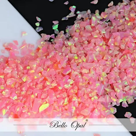 Crushed Opal 1-2mm (1g) - Deep Sea Coral - Our premium quality crushed synthetic is sold in 1g packs. A larger size