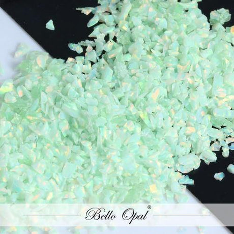 Crushed Opal 1-2mm (1g) - Green Apple - Crushed Opal - Fast shipping
