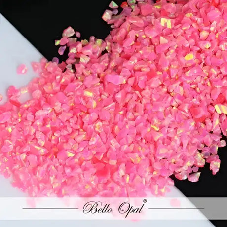 Crushed Opal 1-2mm (1g) - Hot Pink - Our premium quality crushed synthetic is sold in 1g packs. A larger size