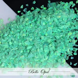 Crushed Opal 1-2mm (1g) - Kiwi - Our premium quality synthetic is sold in 1g packs. A larger size of than 1.5mm