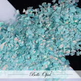 Crushed Opal 1-2mm (1g) - Moon Yellow - Our premium quality synthetic is sold in 1g packs. A larger size of than 1.5mm