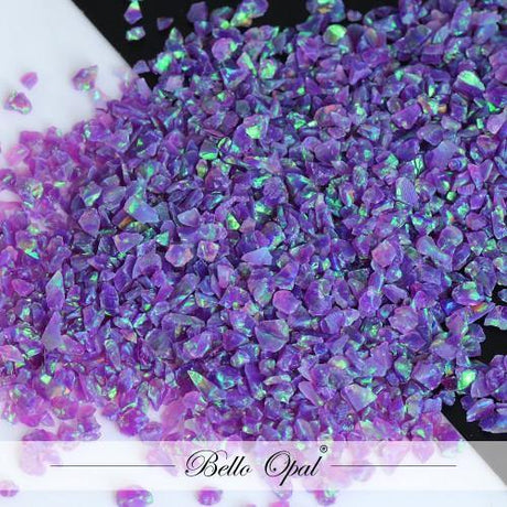 Crushed Opal 1-2mm (1g) - Multi Amethyst - Crushed Opal - Fast shipping