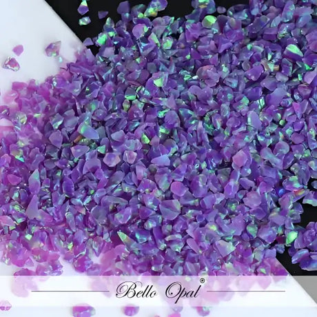 Crushed Opal 1-2mm (1g) - Multi Amethyst - Our premium quality crushed synthetic is sold in 1g packs. A larger size