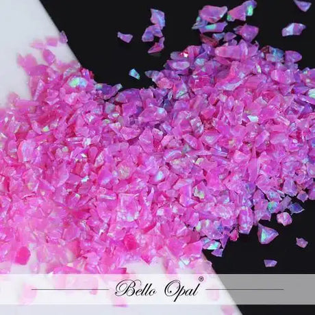 Crushed Opal 1-2mm (1g) - Orchid - Our premium quality crushed synthetic is sold in 1g packs. A larger size