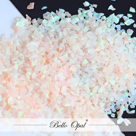 Crushed Opal 1-2mm (1g) - Peach - Our premium quality crushed synthetic is sold in 1g packs. A larger size