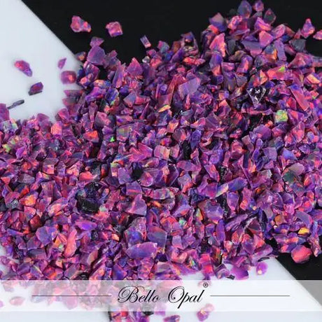 Crushed Opal 1-2mm (1g) - Purple - Fast shipping