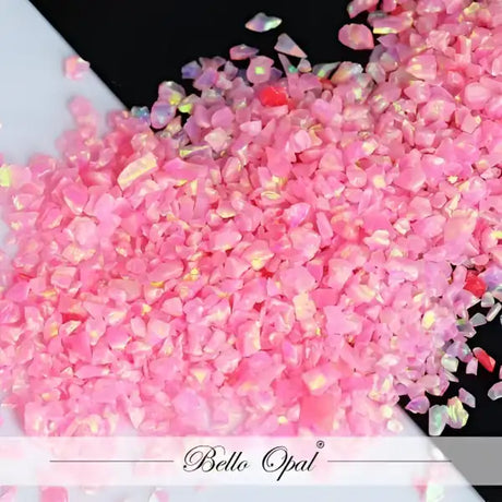 Crushed Opal 1-2mm (1g) - Royal Pink - Our premium quality crushed synthetic is sold in 1g packs. A larger size