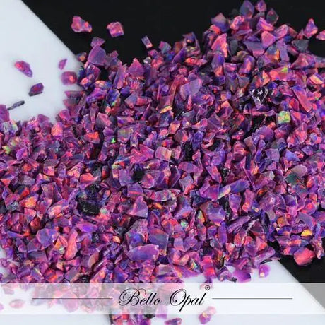 Crushed Opal 1-2mm (1g) - Royal Purple - Crushed Opal - Fast shipping