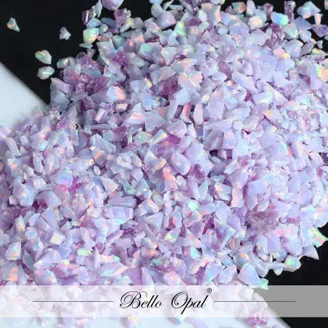 Crushed Opal 1-2mm (1g) - Unicorn Purple - Fast shipping