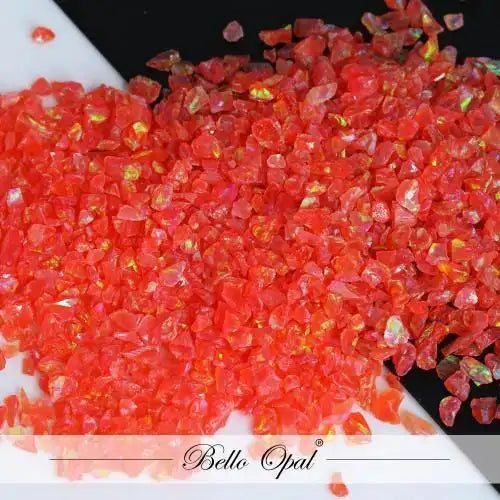 Crushed Opal 1.5mm to 160mesh (1g) - Sold in 1g packs. Bello (Lab Grown Synthetic Opal) - made with 80% Silica & 20%