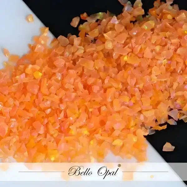 Crushed Opal 1.5mm to 160mesh (1g) - Sold in 1g packs. Bello (Lab Grown Synthetic Opal) - made with 80% Silica & 20%