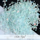 Crushed Opal 1.5mm to 160mesh (1g) - Sold in 1g packs. Bello (Lab Grown Synthetic Opal) - made with 80% Silica & 20%