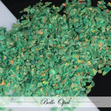 Crushed Opal 1.5mm to 160mesh (1g) - Sold in 1g packs. Bello (Lab Grown Synthetic Opal) - made with 80% Silica & 20%