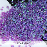 Crushed Opal 1.5mm to 160mesh (1g) - Sold in 1g packs. Bello (Lab Grown Synthetic Opal) - made with 80% Silica & 20%