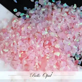 Crushed Opal 1.5mm to 160mesh (1g) - Sold in 1g packs. Bello (Lab Grown Synthetic Opal) - made with 80% Silica & 20%