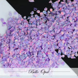 Crushed Opal 1.5mm to 160mesh (1g) - Sold in 1g packs. Bello (Lab Grown Synthetic Opal) - made with 80% Silica & 20%