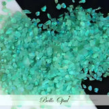 Crushed Opal 1.5mm to 160mesh (1g) - Sold in 1g packs. Bello (Lab Grown Synthetic Opal) - made with 80% Silica & 20%