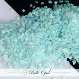 Crushed Opal 1.5mm to 160mesh (1g) - Sold in 1g packs. Bello (Lab Grown Synthetic Opal) - made with 80% Silica & 20%