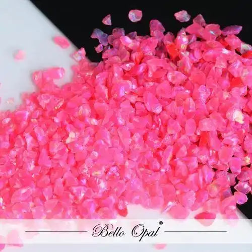 Crushed Opal 1.5mm to 160mesh (1g) - Sold in 1g packs. Bello (Lab Grown Synthetic Opal) - made with 80% Silica & 20%