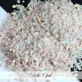 Crushed Opal 1.5mm to 160mesh (1g) - Sold in 1g packs. Bello (Lab Grown Synthetic Opal) - made with 80% Silica & 20%