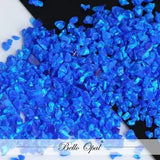 Crushed Opal 1.5mm to 160mesh (1g) - Sold in 1g packs. Bello (Lab Grown Synthetic Opal) - made with 80% Silica & 20%