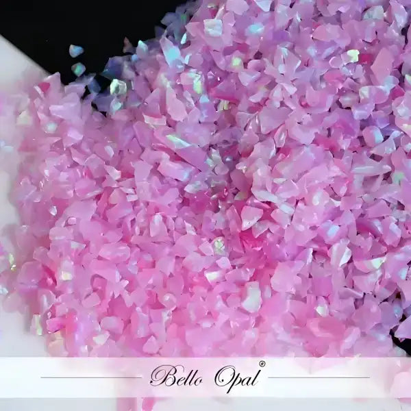 Crushed Opal 1.5mm to 160mesh (1g) - Sold in 1g packs. Bello (Lab Grown Synthetic Opal) - made with 80% Silica & 20%