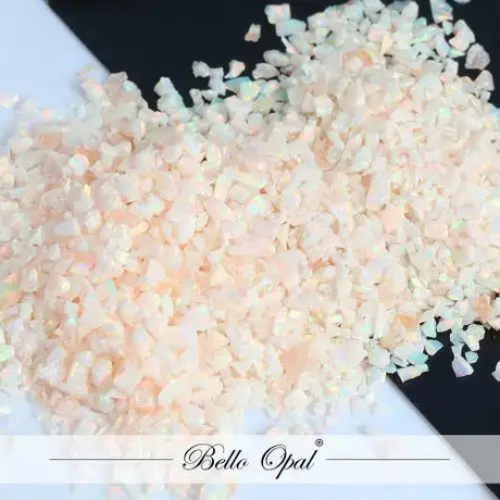 Crushed Opal 1.5mm to 160mesh (1g) - Multi Peach - Fast shipping