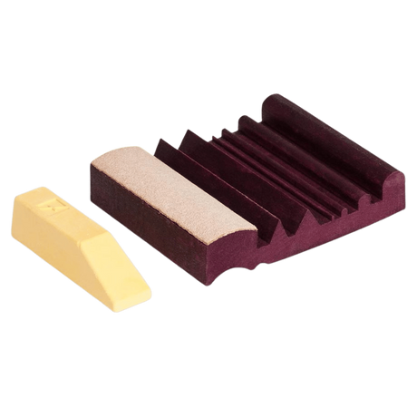 Flexcut SlipStrop & Compound (PW12) - Carving Tools For maintaining both the inside and outside of gouges V tools.