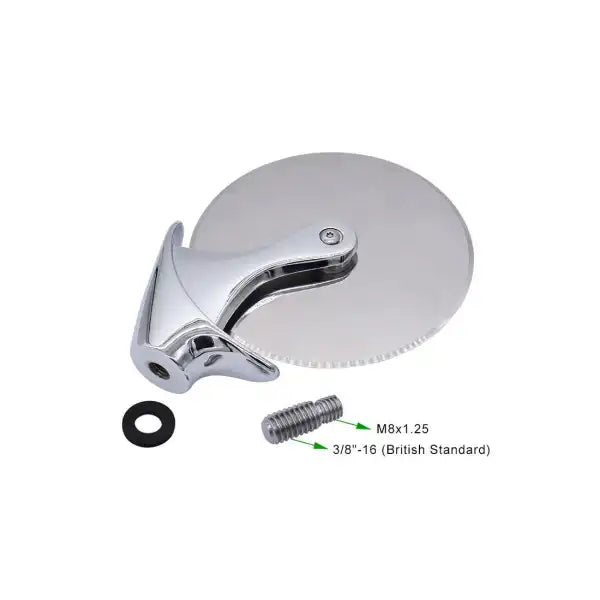 Deluxe Pizza Cutter Project Kit - Stainless Steel - project kit 4 inch. A great looking pizza cutter that actually