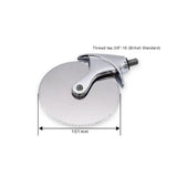 Deluxe Pizza Cutter Project Kit - Stainless Steel - project kit - Fast shipping