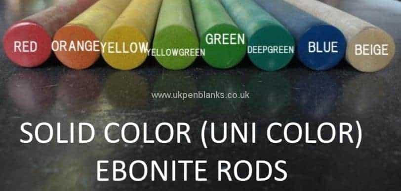 Mottle Coloured Ebonite Pen Blanks Greenvill Crafts