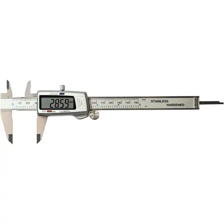 Digital Vernier Caliper 150mm - Tools Silverline - Lightweight hardened stainless steel composite digital vernier