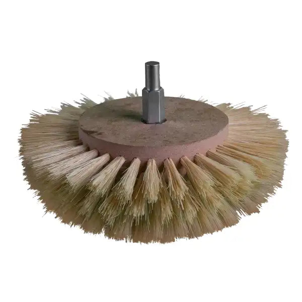 Dome Brush for Drills - Chestnut Products - Finishing This from is a multi-purpose bristle polishing wax, used in drill