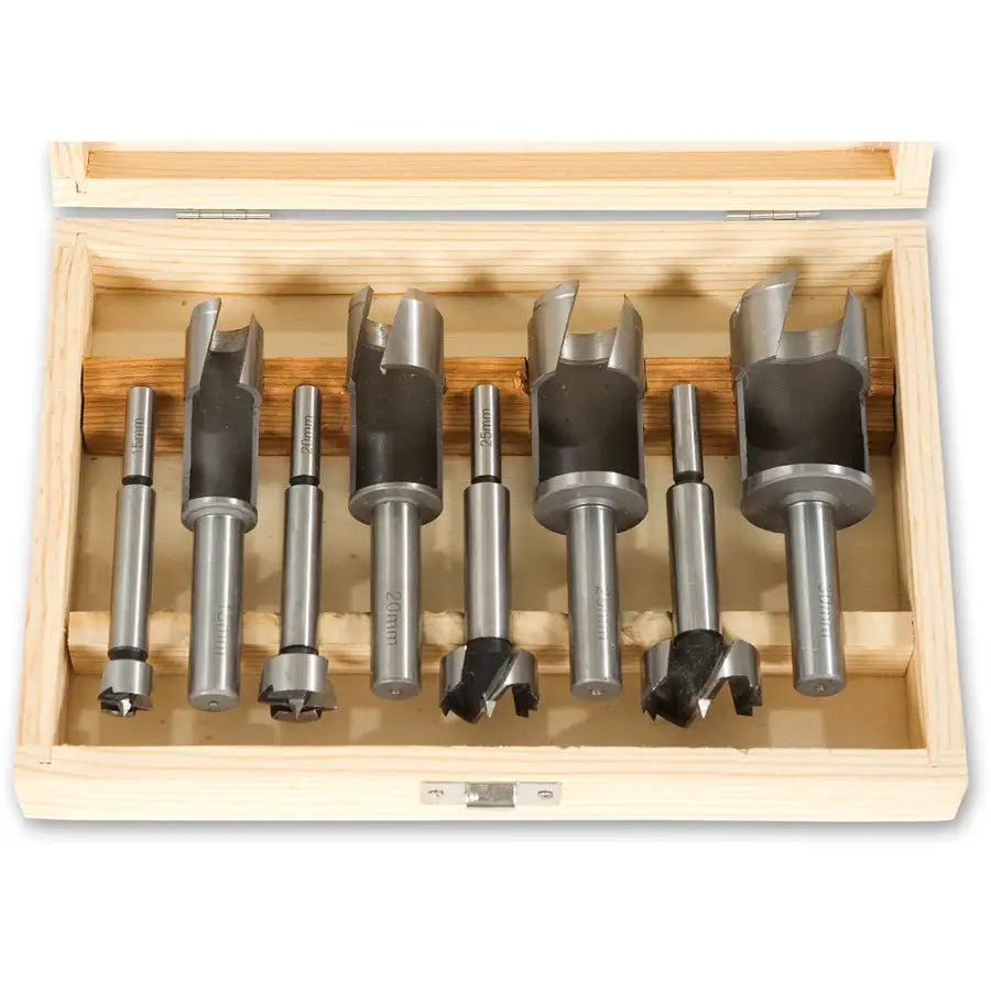 DRILL & BARREL PLUG CUTTER 8 SET 15 20,25 30MM - Hand Tools - Fast shipping