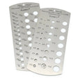 Drill Gauge 2 Piece Set Metric and Imperial - Measuring Tool - Fast shipping