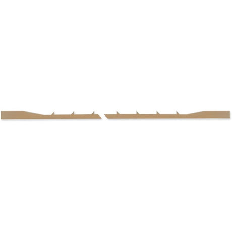 Pegas Modified Geometry Scroll Saw Blades 3R 12.4TPI (12 Pack)