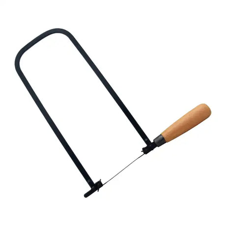 Eclipse Fret Saw (70-FS1R) - saw for fine cutting work in thin materials Flat section steel bow frame with traditional