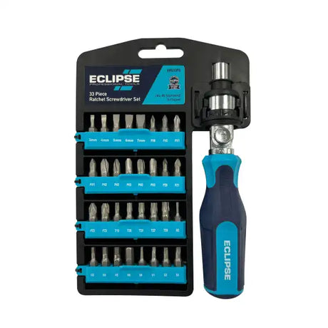 Eclipse Professional Tools 33 Piece Ratchet Screwdriver Set